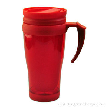 Mcdonald's double wall mugs with handle 400ml/14oz food grade mugs with low cost